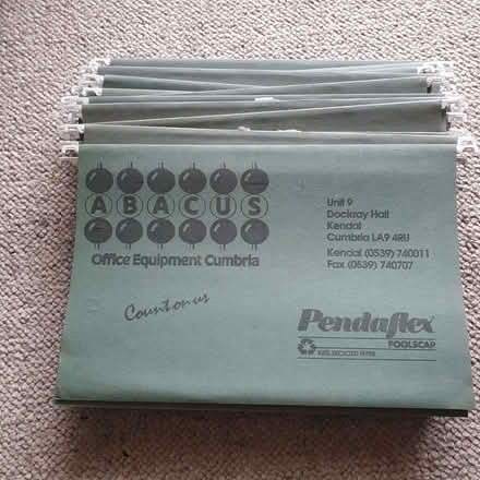 Photo of free Filing cabinet hanging files. (Over Kellet LA6) #1