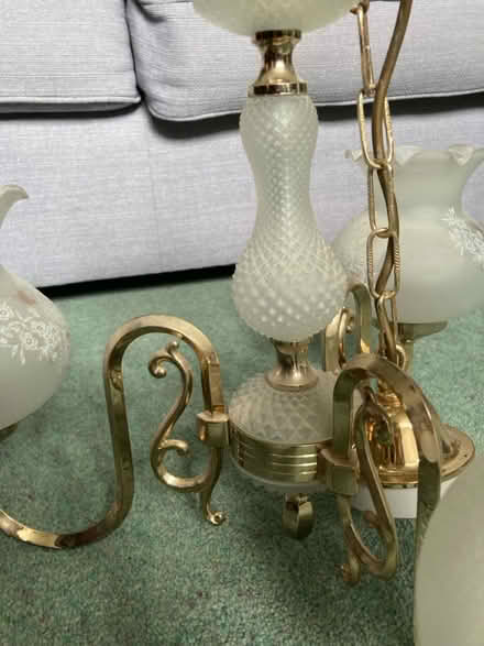 Photo of free Chandelier - three lights (Eltham, SE9) #4