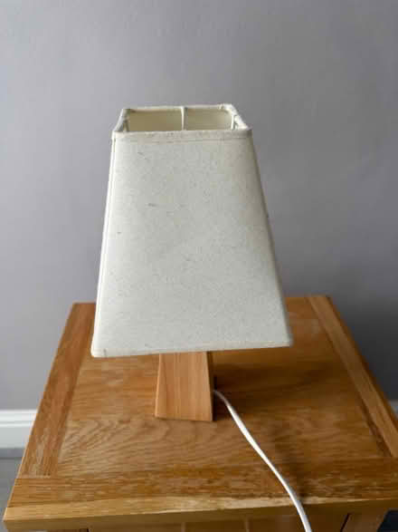 Photo of free Table Lamp + light bulb (Upminster Bridge RM14) #2