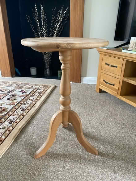 Photo of free Small pine table (Faulkbourne CM8) #1