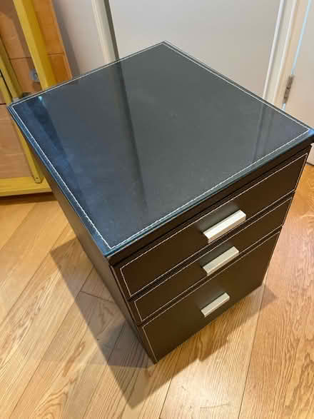 Photo of free Small filing cabinet/ bedside table (Kensington W8) #2