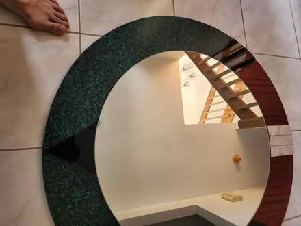 Photo of free 36" Round mirror (Near Framingham country club) #3