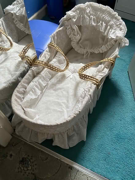 Photo of free Moses basket and stand (SS4 Rochford) #1