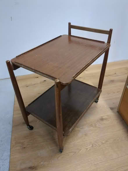 Photo of free Wooden trolley (Bovey Tracey) #1