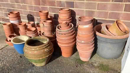 Photo of free Terracotta plant pots, lots (Central Letchworth) #2