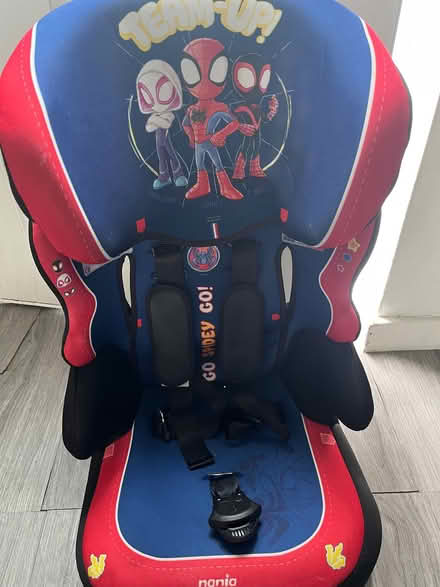 Photo of free Great condition spiderman carseat (Belle Isle LS10) #2