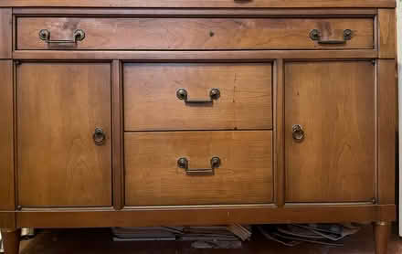 Photo of free Solid wood sideboard (Arlington) #1