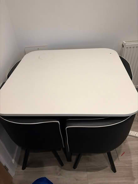 Photo of free Dining table with four chairs (Milnrow, OL16) #1