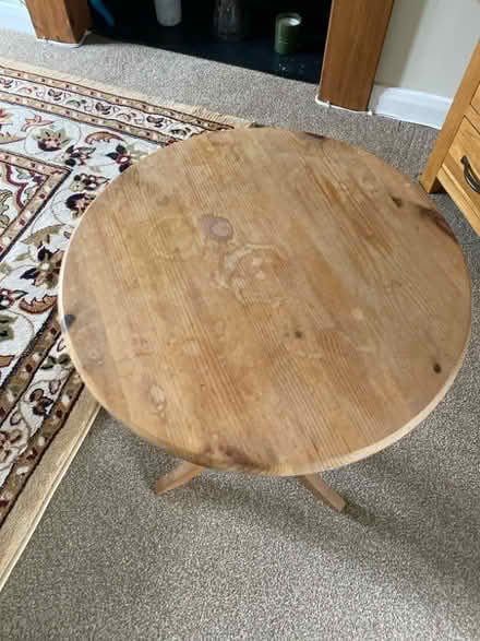 Photo of free Small pine table (Faulkbourne CM8) #2
