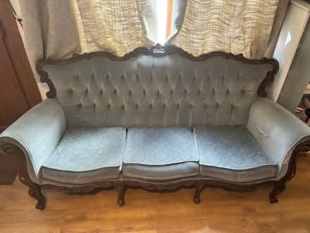 Photo of free Silvery sage 3 seater sofa (Walkley S6) #1