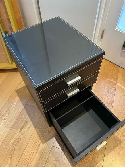 Photo of free Small filing cabinet/ bedside table (Kensington W8) #3