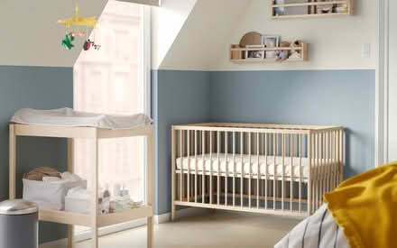 Photo of free Ikea Snigler cot with mattress (South Croydon) #2