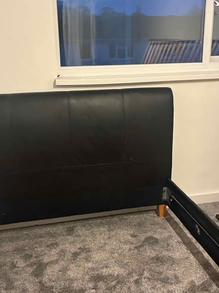 Photo of free Leather double bed (RG128SF) #1
