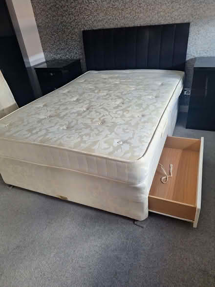 Photo of free Sleepeze double divan bed (Joydens Wood DA5) #1