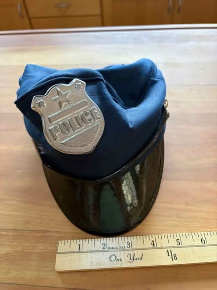 Photo of free Police hat (Downtown Sunnyvale) #1