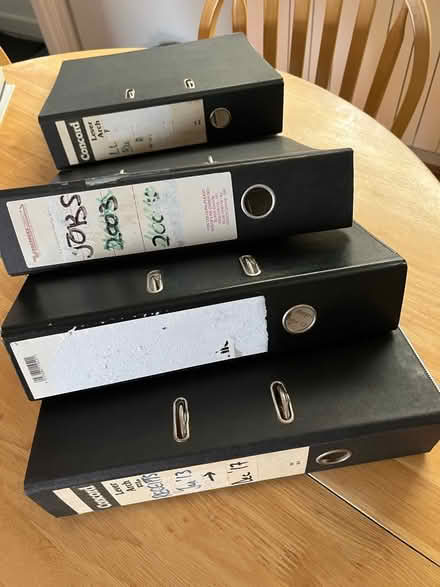 Photo of free Four Lever Arch A4 files (Kendal LA9) #1