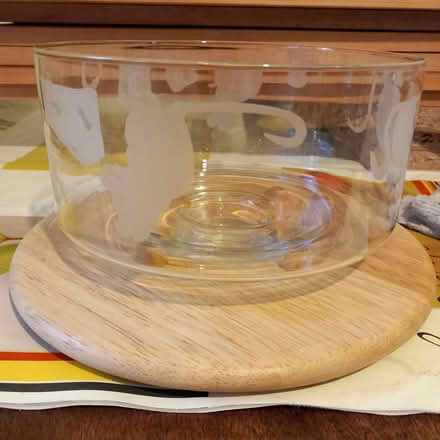 Photo of free Glass cheese board (Pembury TN2) #3