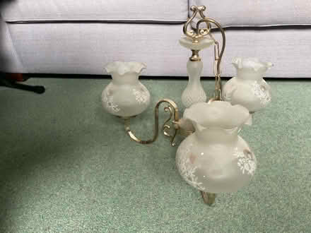 Photo of free Chandelier - three lights (Eltham, SE9) #1