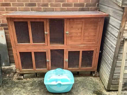 Photo of free Rabbit Hutch and outside run (Benhall GL51) #1