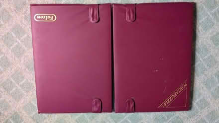 Photo of free Falcon Portapuzzle Jigsaw Storage Board Burgundy (Caldy Valley CH3) #1