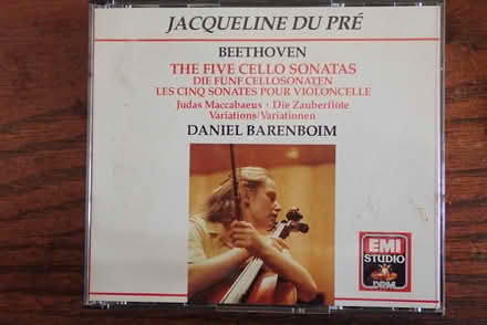 Photo of free 2-CD set Beethoven Cello Sonatas (central San Rafael) #1