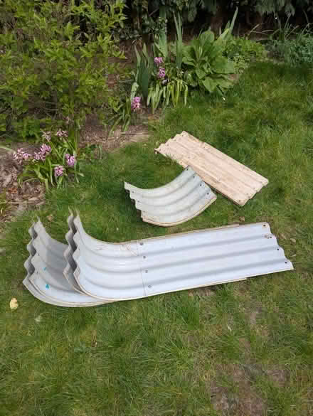 Photo of free 2 metal raised beds (Tonbridge TN10) #3