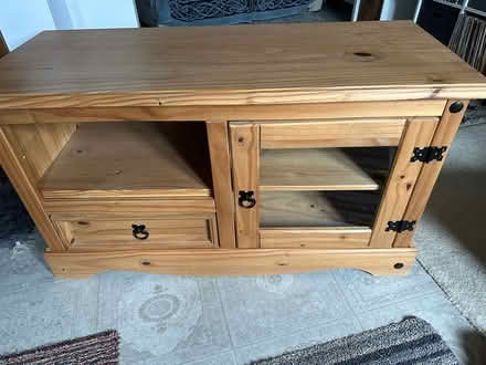 Photo of free Pine tv cabinet (Middleton DE4) #1