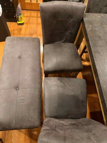 Photo of free Bluestone Dark Grey Marble Dining (Chelsea Sq) #3