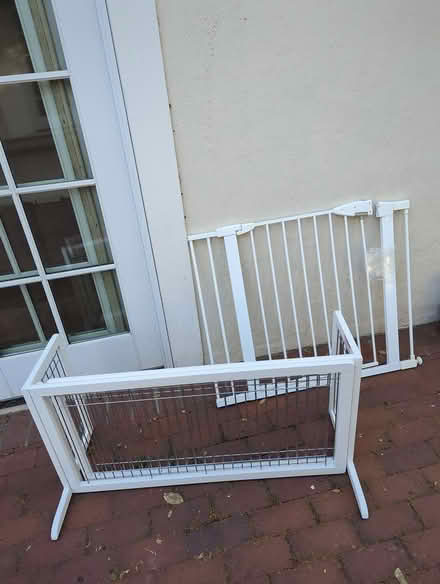 Photo of free Two pet gates: standing and doorway (Palo Alto - University South) #1