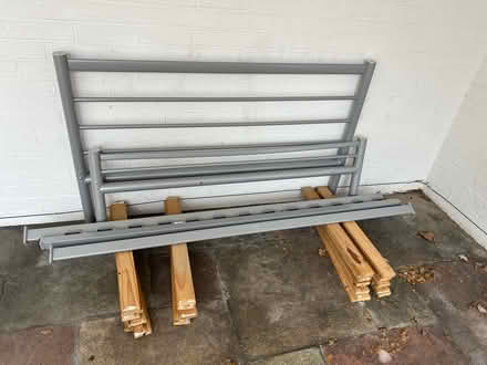 Photo of free Metal bed frame (Kensington W8) #1
