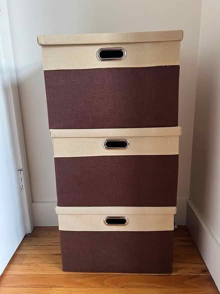 Photo of free storage bins (Walden - North Porter Square) #1