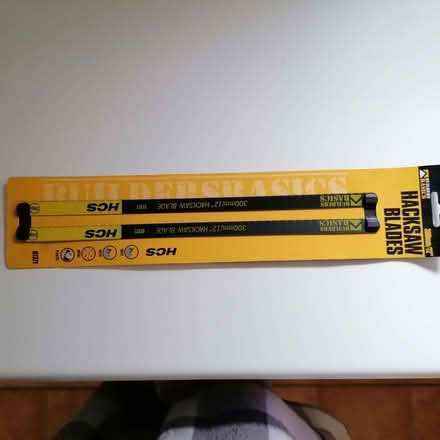 Photo of free Hacksaw blades (Hollybush NP44) #1
