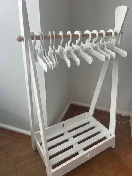 Photo of free Wooden Children’s clothes rail (West Wickham) #1
