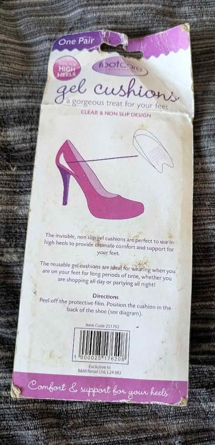 Photo of free High Heel Gel Cushions (Gleadless S14) #2