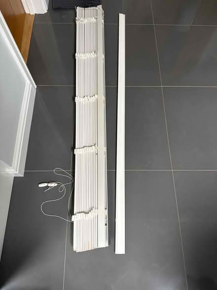 Photo of free White Venetian blinds (Bedford) #1