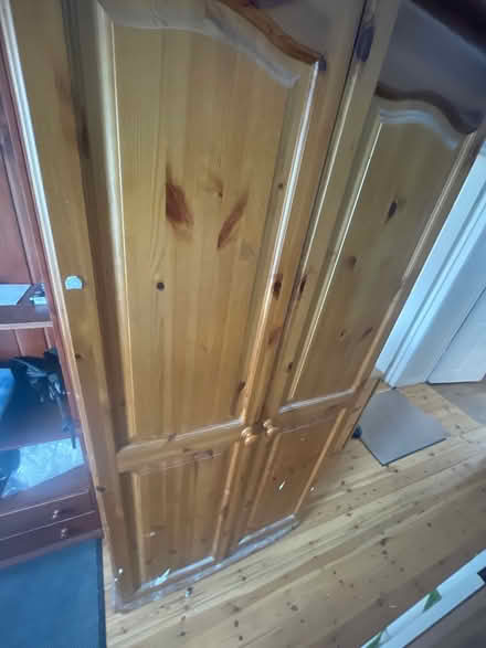 Photo of free Light browns wardrobe (Douglas cork) #1
