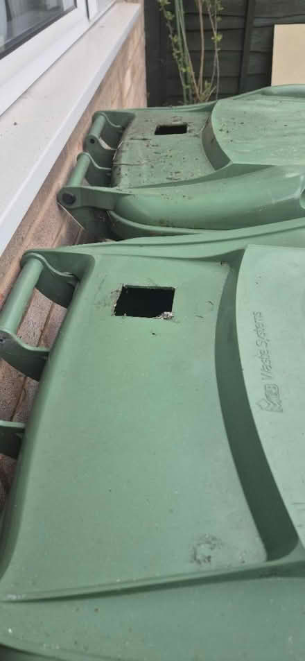 Photo of free 2 bins turned into water butte (Abbeydale Gloucester) #3