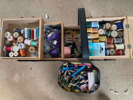 Photo of free Sewing box (Faversham ME13) #1