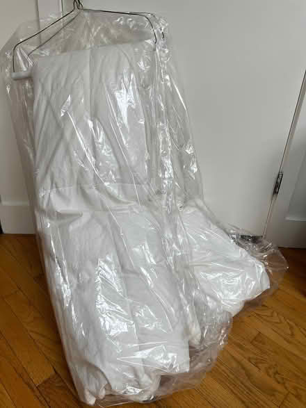 Photo of free 2x euro twin duvets w. gauze covers (Walden - North Porter Square) #1