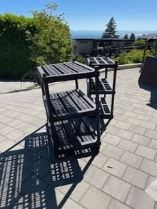 Photo of free 4 Collapsable Shelving Units (West Vancouver near Dundarave) #1