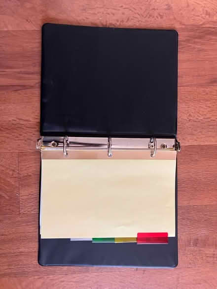 Photo of free 3 ring notebook (Derwood) #3