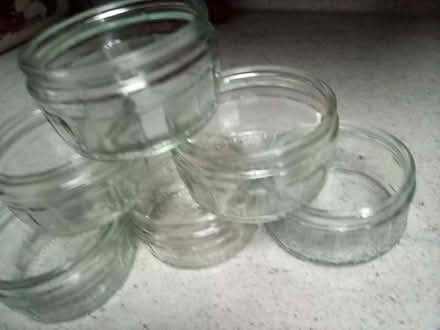 Photo of free Six glass gu pots (Terrington St Clement PE34) #1