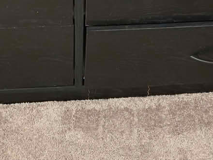 Photo of free Black wood dresser (Capitol Hill) #3