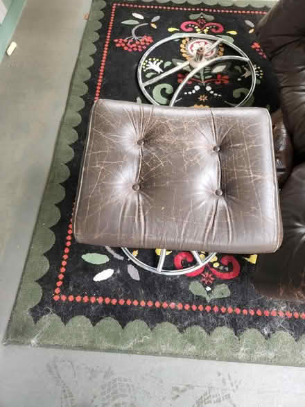 Photo of free Ekornes chair, broken, 45 years old (Ravenna/Bryant) #3