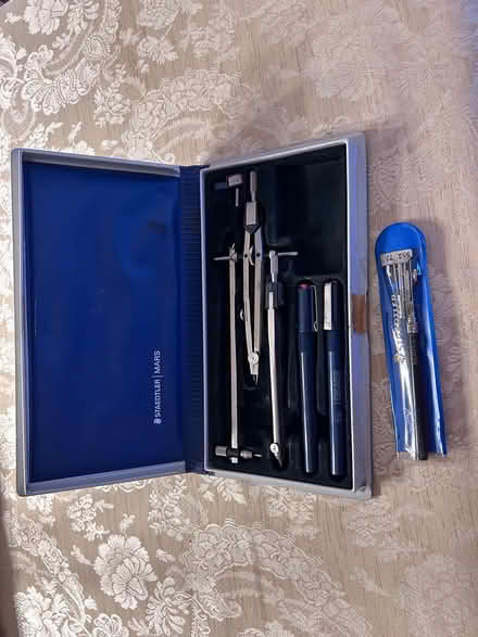 Photo of free staedtler mars drafting set (Near Albion & Walkley.) #1