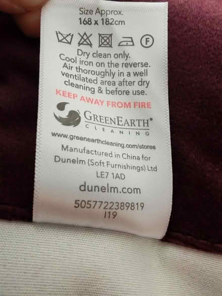 Photo of free Pair of eyelet curtains (High Wycombe HP12) #2