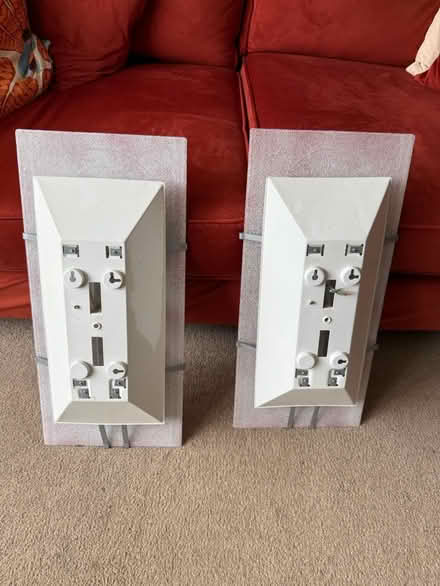 Photo of free IKEA Gyllen glass wall lights (Greasby CH49) #2