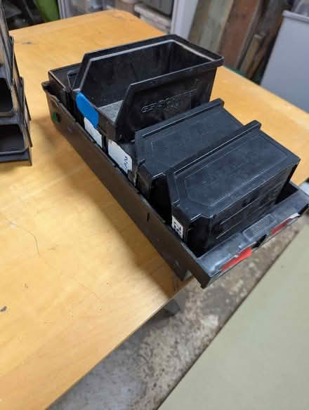 Photo of free 18x stacking component bins (North Herts SG4) #3