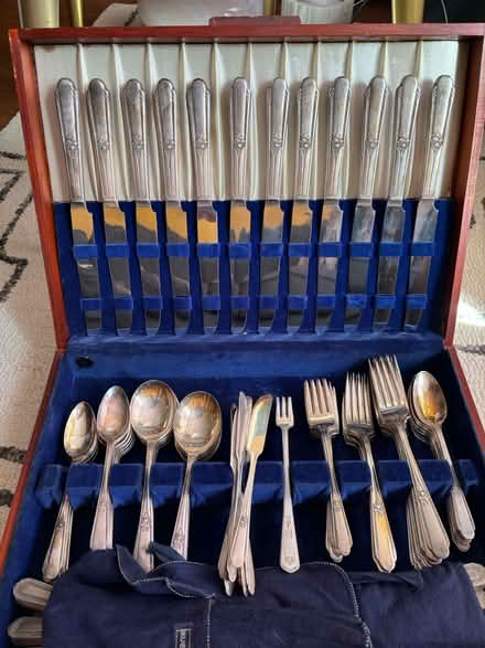 Photo of free Vintage Silver Plated Flatware Set (Rego Park) #1