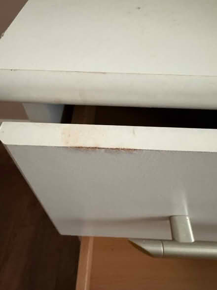 Photo of free 3 draw bedside table (Thrapston) #4